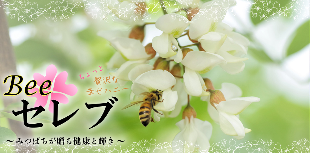 Beeセレブ　みつばちが贈る健康と輝き　ちょっと贅沢な幸せハニー